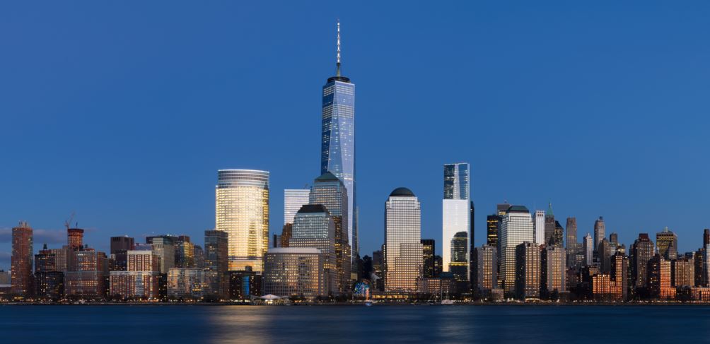 One World Trade Center, perhaps the greatest symbol of one of New York's values-- resolve.