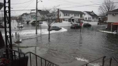 Rockaway coastal flooding
