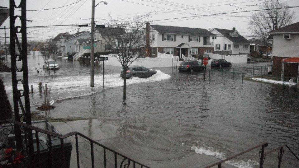 Rockaway coastal flooding