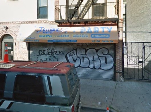 A man was beaten with a metal pipe outside of 41-24 54th St. early Saturday morning.