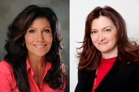 Natalie Stacom and Irene Nictas