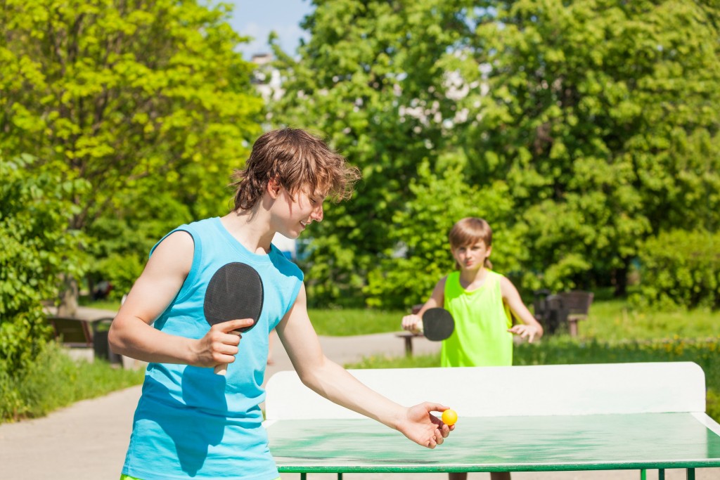 Ping-pong and volleyball courts to open under Triborough Bridge in