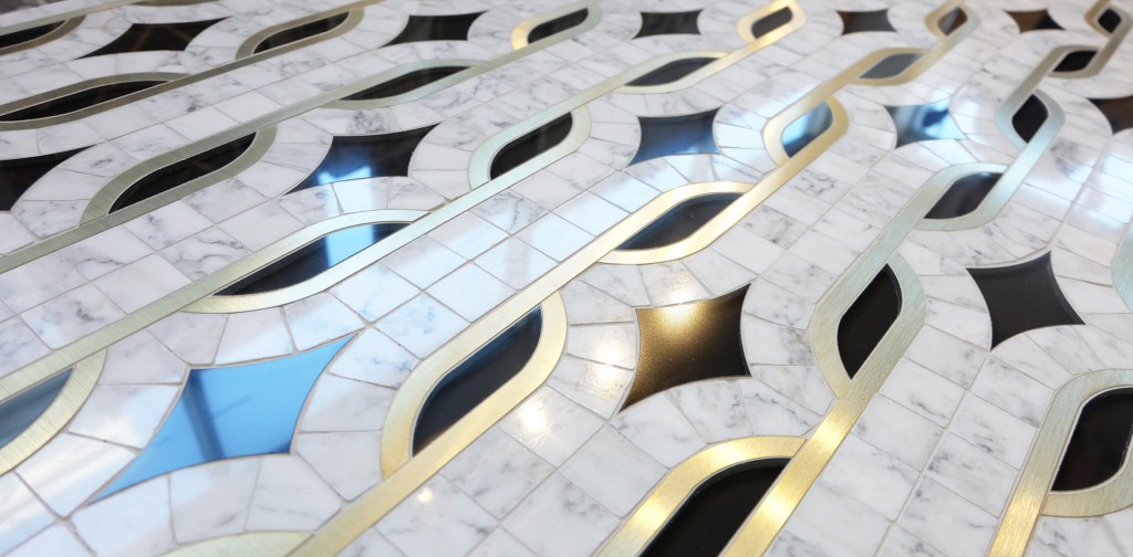 Queens Tiles Unlimited’s vast selection includes cuttingedge Water Jet