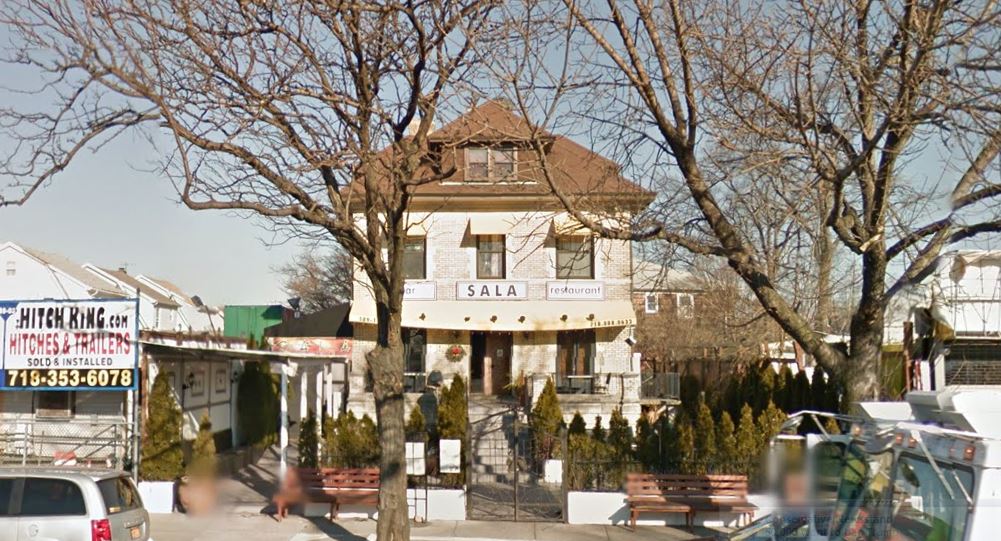 A disputed variance is holding up plans for a new restaurant at this former home on Northern Boulevard in Bayside.
