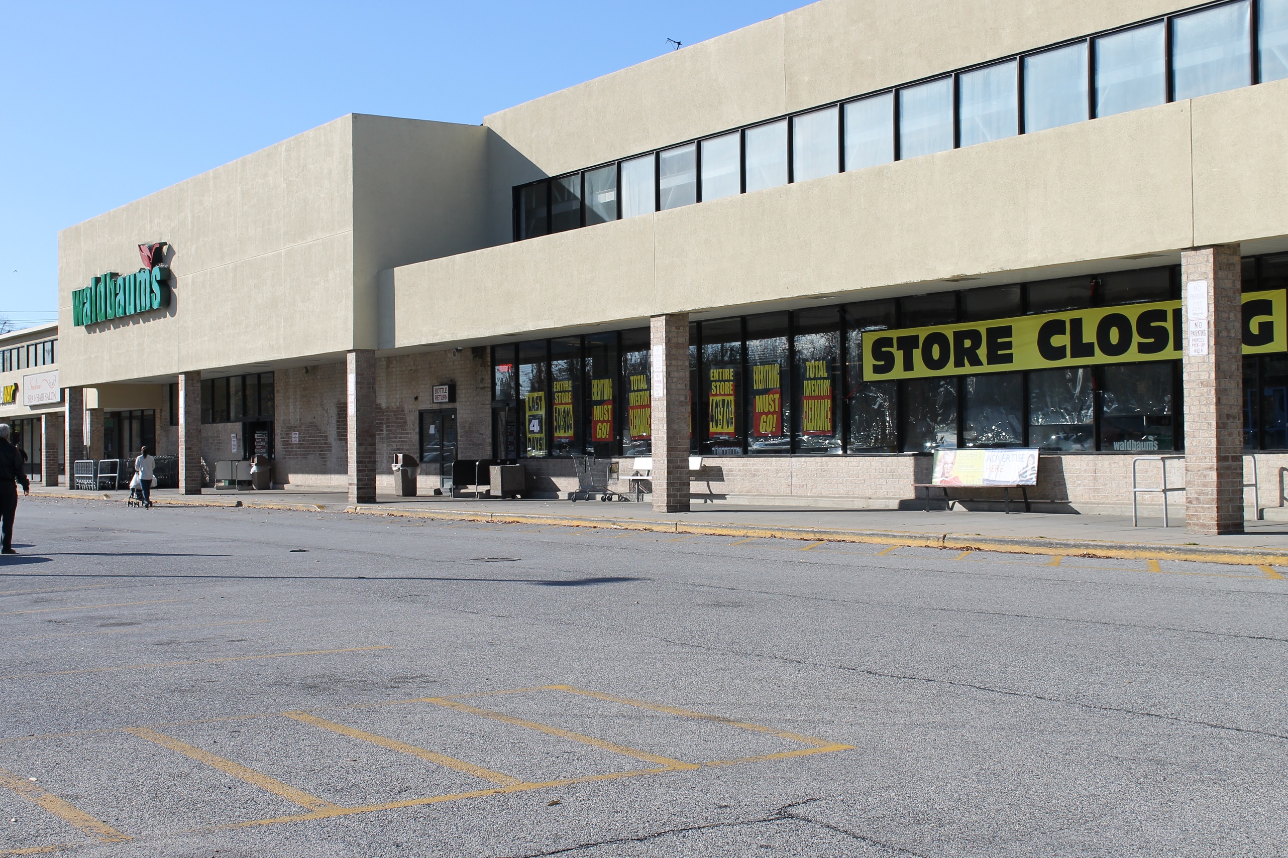 The former Waldbaum's supermarket in Whitestone remains vacant, its future is still a mystery to many.