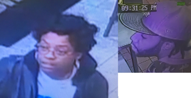The two suspects wanted for an April 17 armed robbery in Maspeth.