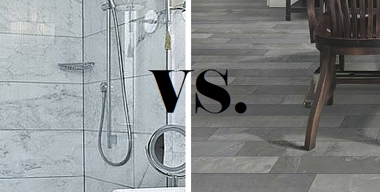 Queens Tiles Unlimited Porcelain VS natural stone
