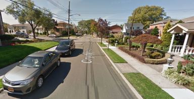 A 77-year-old woman was assaulted and robbed on this block of Cryders Lane in Whitestone on Friday morning.