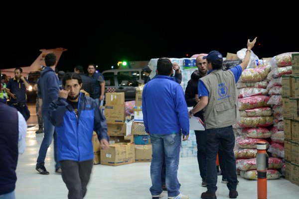 The World Food Programme is part of the relief effort following Saturday's earthquake in Ecuador.