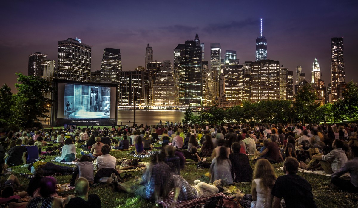 movies in the park via flickr