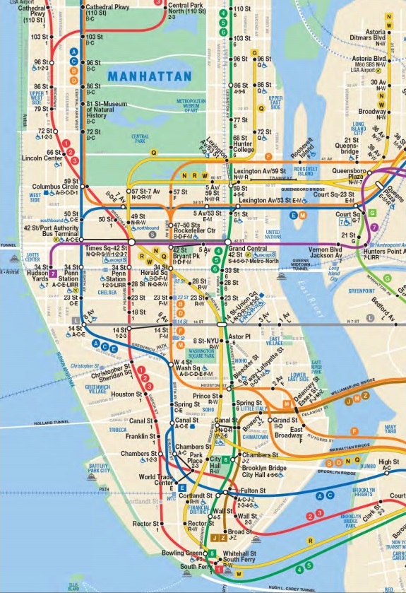 Map courtesy of MTA