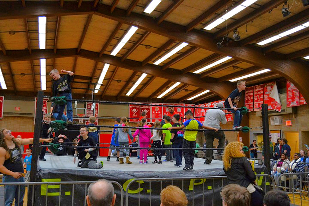 Wrestling in Middle Village