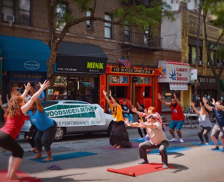 Woodside on the Move yoga