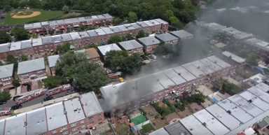 drove vid of fire
