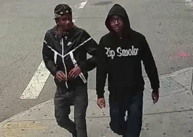 Two of the four suspects wanted for a recent home invasion in Jamaica.