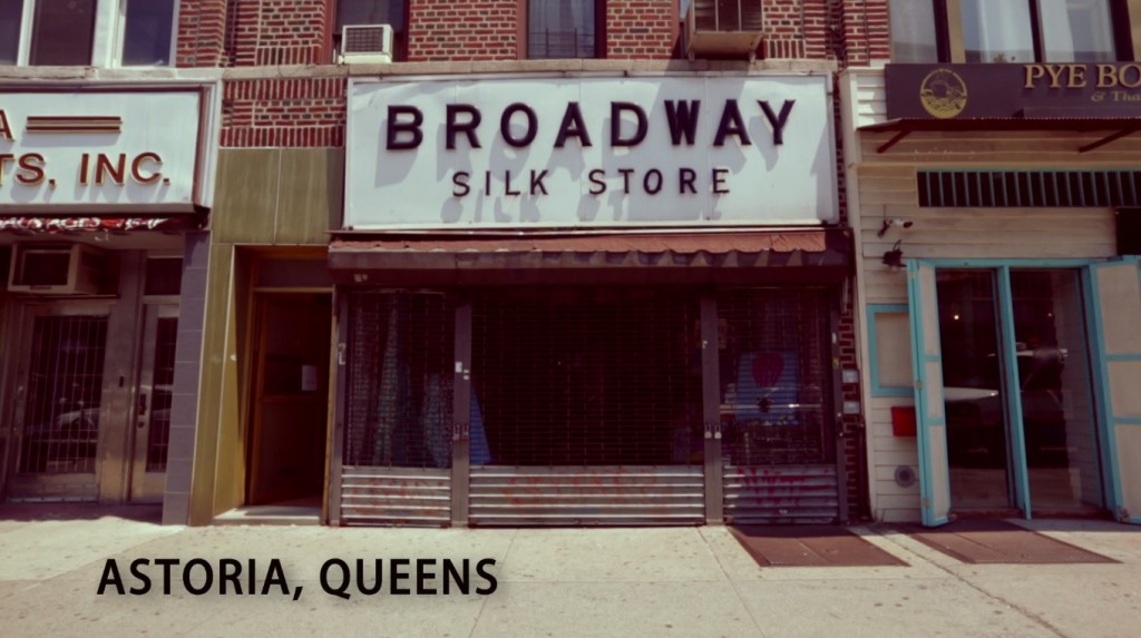 Broadway silk store