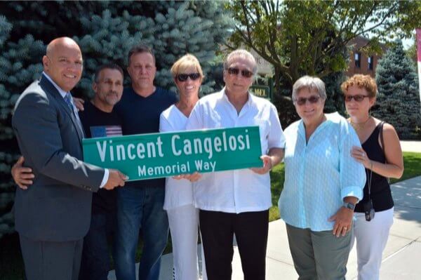 Whitestone street re-named for Vincent Cangelosi