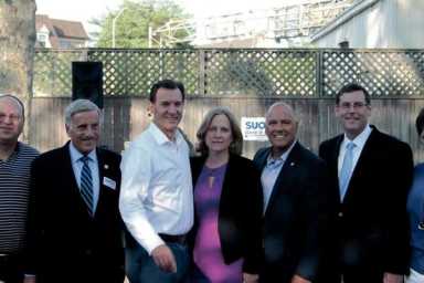 Queens Dems rally to support Suozzi bid