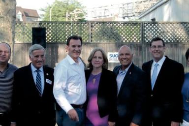 Queens Dems rally to support Suozzi bid