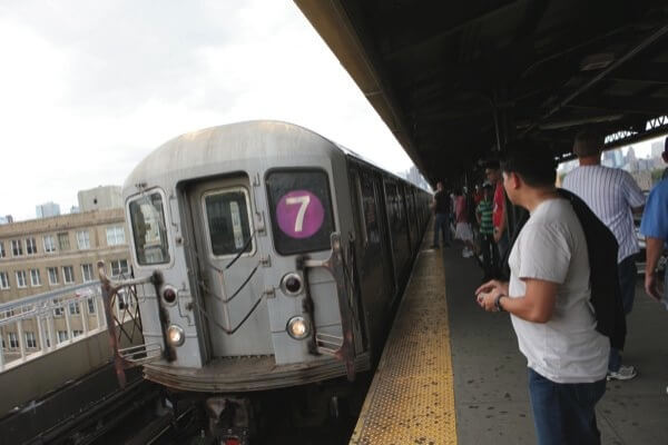 No more room on the Flushing  No. 7 line