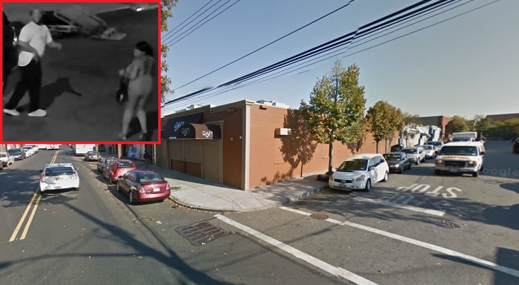 The two suspects wanted for recently firing shots near this Richmond Hill nightclub.