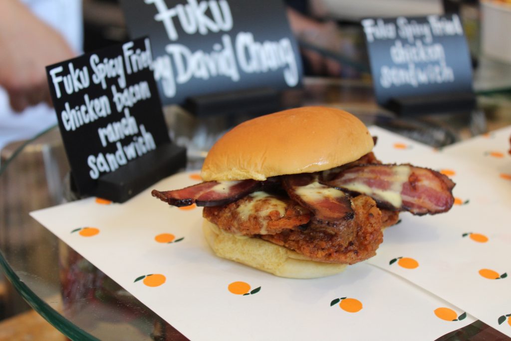 SPICY FRIED CHICKEN BACON DAVID CHANG