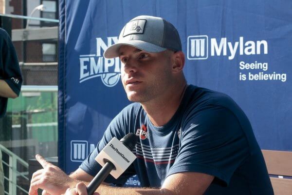 Roddick hits the baseline and the books