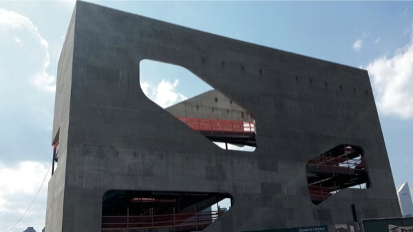 The new Elmhurst library will open in late fall