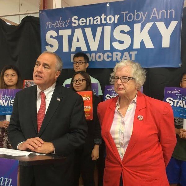 DiNapoli and Stavisky talk campaign reform