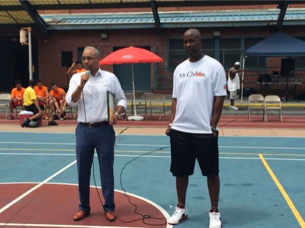 NBA Kenny Anderson comes home to LeFrak City