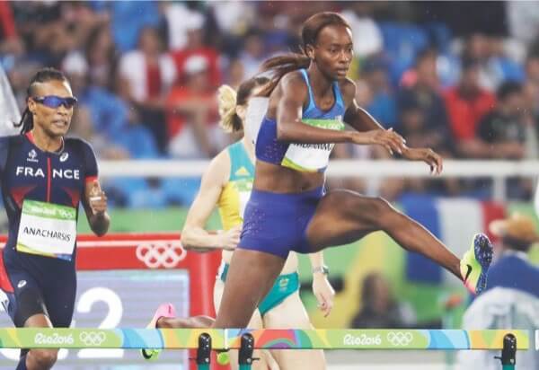 Muhammad cruises into 400m hurdle finals in Rio; Stevens to run in 200m final