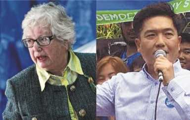 Stavisky strikes back at primary opponent