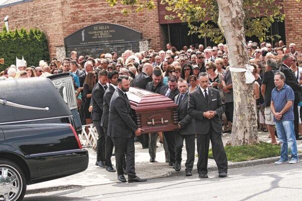 Funeral held for jogger in Howard Beach church