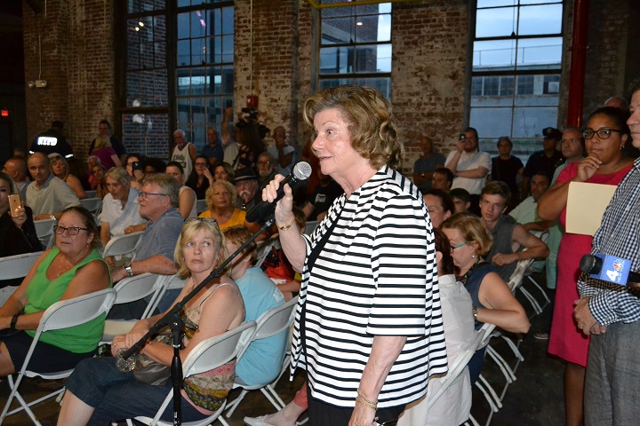 Markey at meeting web