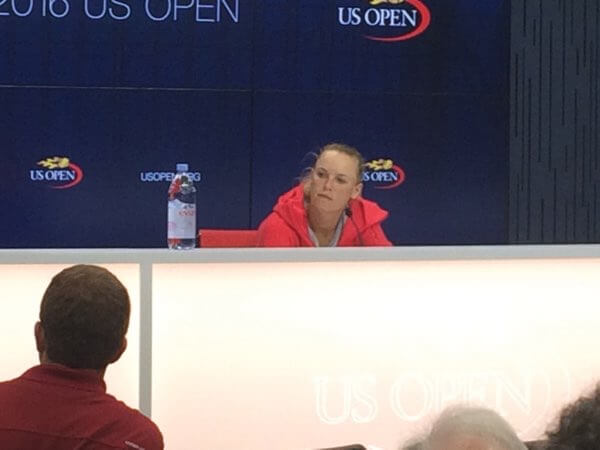 Caroline Wozniacki racks up an impressive win Wednesday