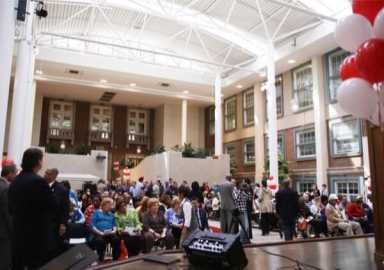 Helen Marshall Cultural Center dedicated in Kew Gardens