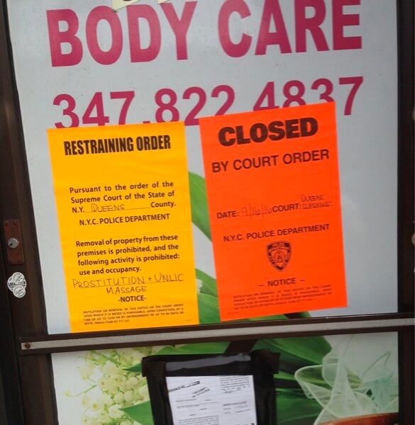 NYPD pulls the plug on Bell Blvd. massage parlor