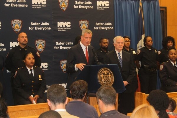Taser guns will help speed reforms at Rikers: Mayor