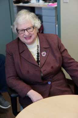 Stavisky discusses progress in her district before primary