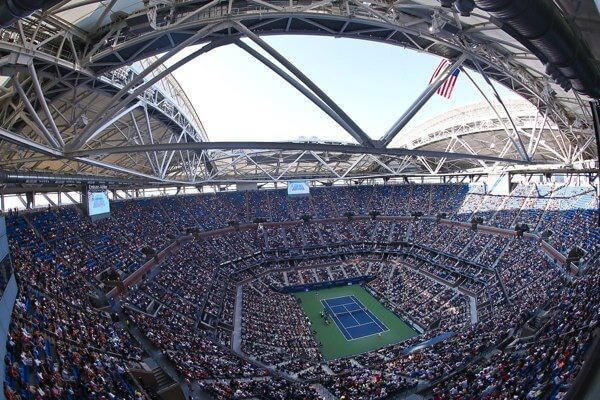 New roof at Arthur Ashe keeps rain out, sound in