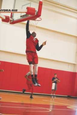 Red Storm junior Bashir Ahmed ready for action