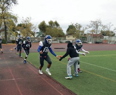 Bayside football team drops game to McKee/Staten Island Tech
