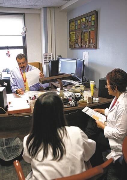 A look behind the scenes on the front line against cancer