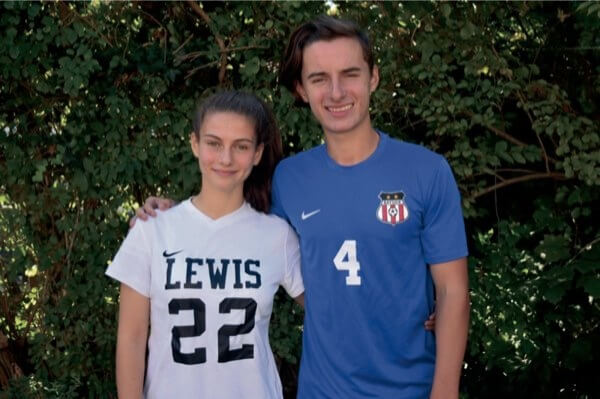 Siblings are both stars on the soccer field