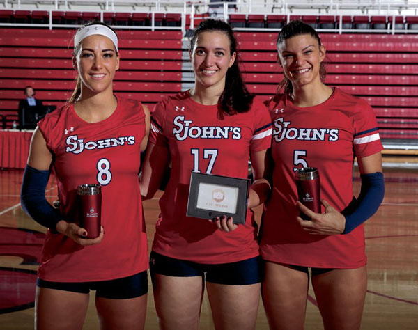 Italian volleyball trio joins Red Storm