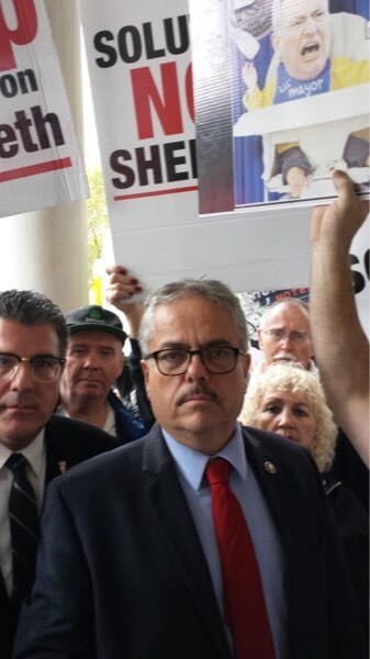 Nunziato says his decades of activism in Maspeth give him an edge on Barnwell