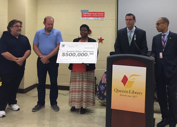 Whitestone library to get new roof