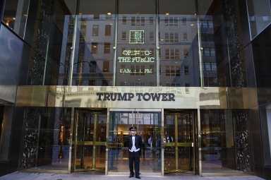 The Federal Aviation Administration has placed a no-fly zone around Trump Tower, where President-elect Donald Trump resides.