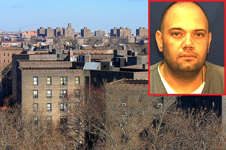 James Pacheco (inset) confessed to killing a 23-year-old man at the Queensbridge Houses in 1992.