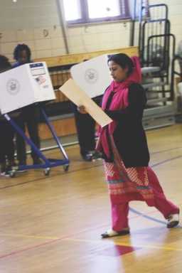 Ozone Park voters go to the polls to stop Trump